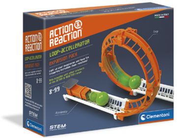 Clementoni Action & Reaction - Luxury Playset, 120 pieces