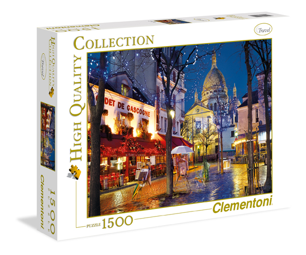 creativetoycompany: Paris, Montmartre, 1500 pc puzzle